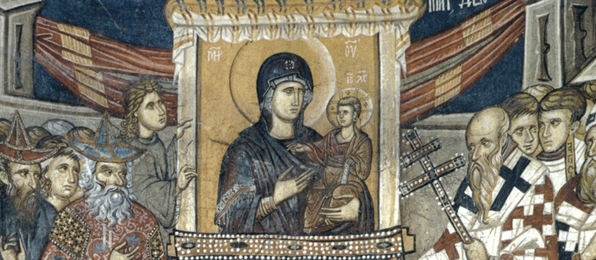 К вопросу о реалиях Константинополя в византийской иконографии Акафиста Богоматери